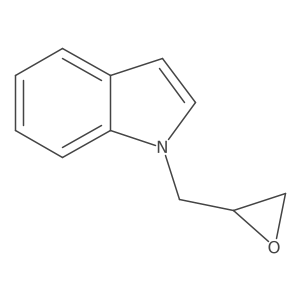 1-N-glycidylindole Structure