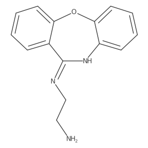 N'-benzo[b][1,4]benzoxazepin-6-ylethane-1,2-diamine Structure