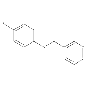 4-Fluorophenyl benzyl sulfide Structure