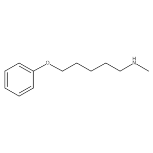 N-Methyl-5-phenoxy-1-pentanamine结构式