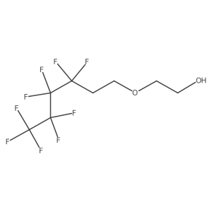 2-[(3,3,4,4,5,5,6,6,6-Nonafluorohexyl)oxy]ethan-1-ol Structure