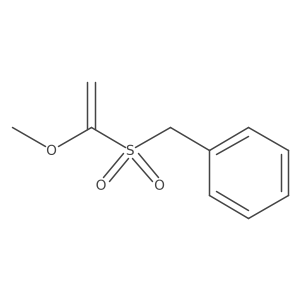 1-Methoxyvinylsulfonylmethylbenzene Structure