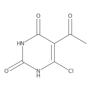 5-Acetyl-6-chloropyrimidine-2,4(1H,3H)-dione Structure