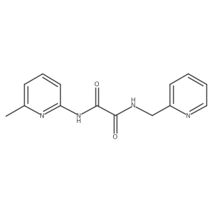 N1-(6-methylpyridin-2-yl)-N2-(pyridin-2-ylmethyl)oxalamide Structure