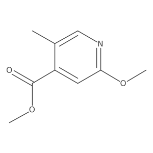 Methyl 2-methoxy-5-methylisonicotinate结构式