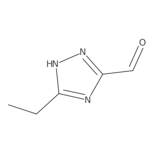 5-Ethyl-4H-1,2,4-triazole-3-carbaldehyde结构式