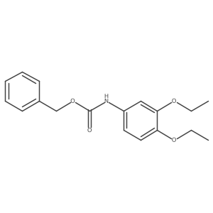 benzyl N-(3,4-diethoxyphenyl)carbamate Structure