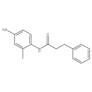 N-(4-Amino-2-methylphenyl)-3-phenylpropanamide结构式