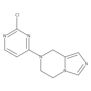 7-(2-Chloropyrimidin-4-yl)-5,6,7,8-tetrahydroimidazo[1,5-a]pyrazine Structure