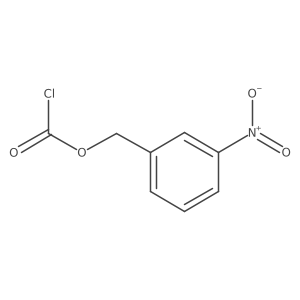 (3-Nitrophenyl)methyl carbonochloridate Structure