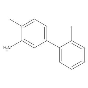 2-Methyl-5-(2-methylphenyl)aniline Structure