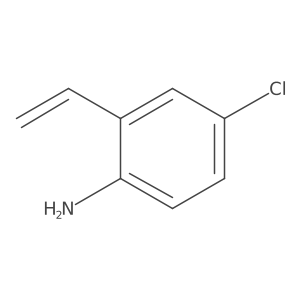 4-Chloro-2-ethenylaniline结构式