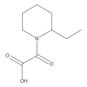 (2-Ethylpiperidin-1-yl)(oxo)acetic acid结构式