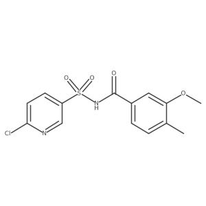 N-[(6-chloropyridin-3-yl)sulfonyl]-3-methoxy-4-methylbenzamide Structure