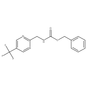 Benzyl [5-(trifluoromethyl)pyrimidin-2-YL]methylcarbamate结构式