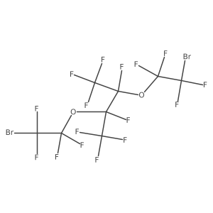 Perfluoro-[2,3-bis(2-bromoethoxy)butane] Structure