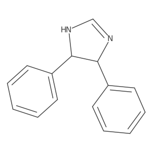 (4R,5R)-4,5-Diphenyl-4,5-dihydro-1H-imidazole结构式