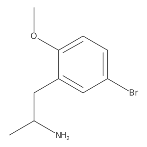 (2r)-1-(5-Bromo-2-methoxyphenyl)propan-2-amine结构式