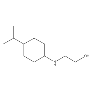 2-{[4-(Propan-2-yl)cyclohexyl]amino}ethan-1-ol结构式