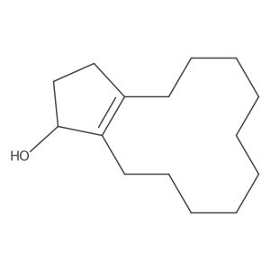 2,3,4,5,6,7,8,9,10,11,12,13-dodecahydro-1H-cyclopenta[12]annulen-3-ol结构式