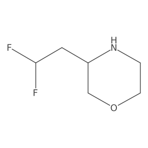 3-(2,2-Difluoroethyl)morpholine Structure