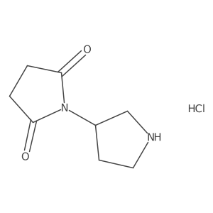 [1,3'-Bipyrrolidine]-2,5-dione hydrochloride Structure