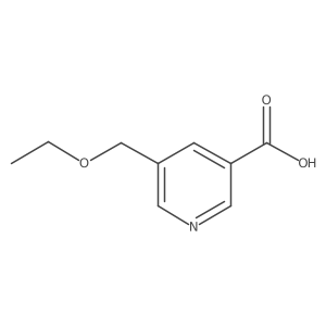 5-(Ethoxymethyl)nicotinic acid Structure