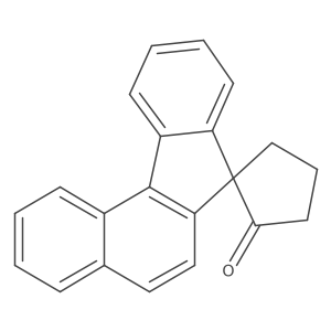 Spiro[7H-benzo[c]fluorene-7,1a(2)-cyclopentan]-2a(2)-one结构式