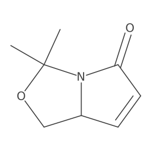 (S)-3,3-Dimethyl-1,7A-dihydro-3H,5H-pyrrolo[1,2-C]oxazol-5-one Structure
