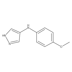 N-(4-Methoxyphenyl)-1H-pyrazol-4-amine Structure