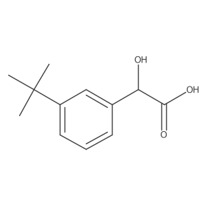 2-(3-Tert-butylphenyl)-2-hydroxyacetic acid Structure