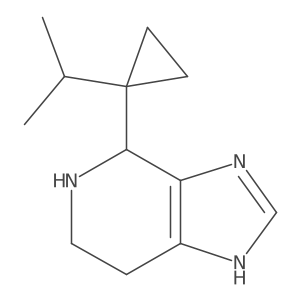 4-[1-(propan-2-yl)cyclopropyl]-3H,4H,5H,6H,7H-imidazo[4,5-c]pyridine Structure