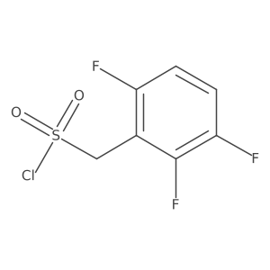 (2,3,6-Trifluorophenyl)methanesulfonyl chloride Structure