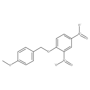 1-[(4-Methoxyphenyl)methoxy]-2,4-dinitrobenzene Structure
