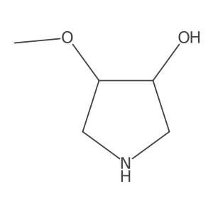 (3S,4R)-4-Methoxypyrrolidin-3-ol结构式