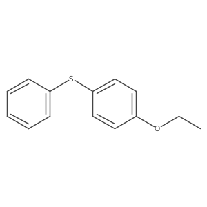 Benzene,1-ethoxy-4-(phenylthio)-结构式