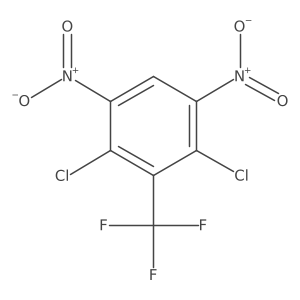 2,6-Dichloro-3,5-dinitro-benzotrifluoride Structure