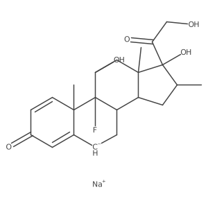 Betamethasone sodium结构式