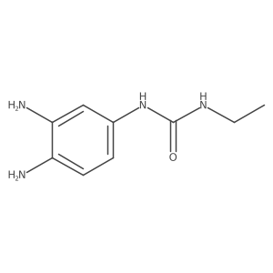N-(3,4-Diaminophenyl)-Na(2)-ethylurea Structure