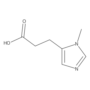 3-(1-Methyl-1H-imidazol-5-yl)propanoic acid Structure