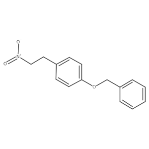 1-Benzyloxy-4-(2-nitro-ethyl)-benzene结构式