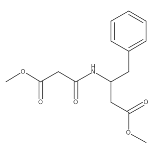 Methyl 3-[(3-methoxy-3-oxopropanoyl)amino]-4-phenylbutanoate Structure
