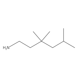 3,3,5-Trimethylhexan-1-amine结构式