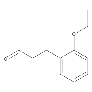 3-(2-Ethoxyphenyl)propanal Structure
