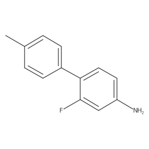 2-Fluoro-4'-methyl-[1,1'-biphenyl]-4-amine结构式
