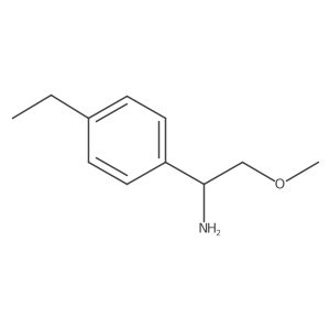 (S)-1-(4-Ethylphenyl)-2-methoxyethan-1-amine Structure