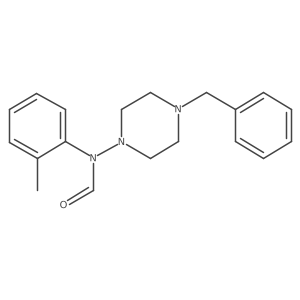 N-(2-Methylphenyl)(4-benzylpiperazinyl)formamide结构式