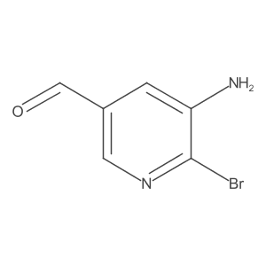 5-Amino-6-bromopyridine-3-carbaldehyde Structure