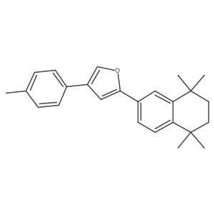 4-(4-Methylphenyl)-2-(5,6,7,8-tetrahydro-5,5,8,8-tetramethyl-2-naphthalenyl)furan Structure