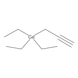 Triethyl-2-propyn-1-ylgermane结构式